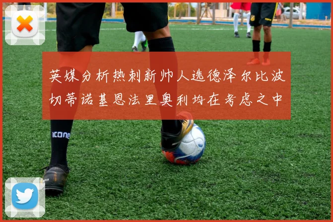 英媒分析热刺新帅人选德泽尔比波切蒂诺基恩法里奥利均在考虑之中